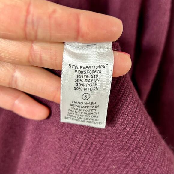 NWT Evolution Open Cardigan Sweater Size S 3/4 Sleeves Stitch Fix - Picture 6 of 10